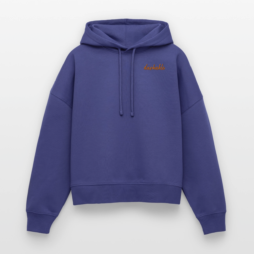 dashable Organic Hoodie - king's blue