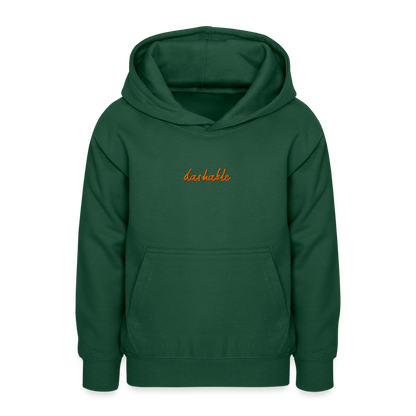 Teen Dashable Hoodie - bottle green