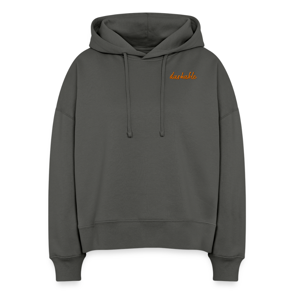 dashable Organic Hoodie - anthracite