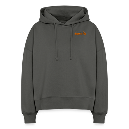 dashable Organic Hoodie - anthracite
