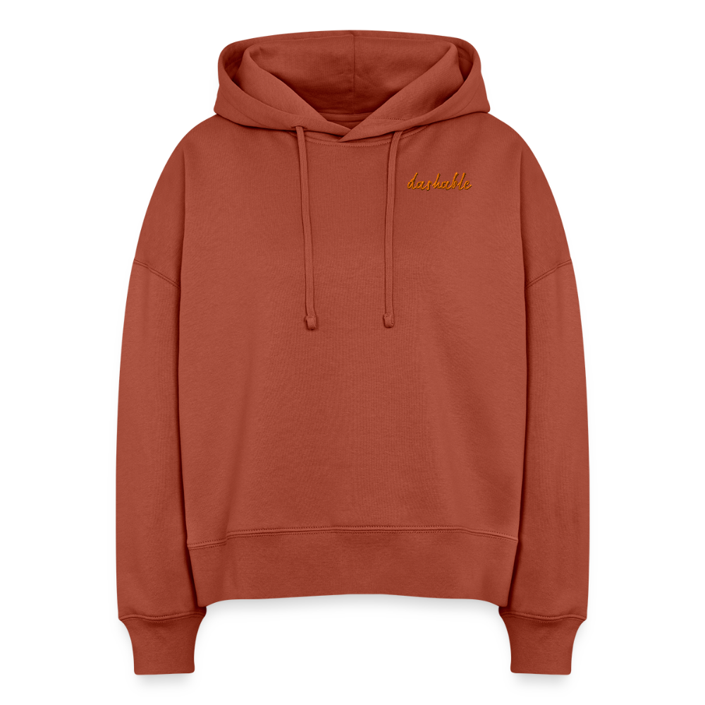 dashable Organic Hoodie - heritage brown