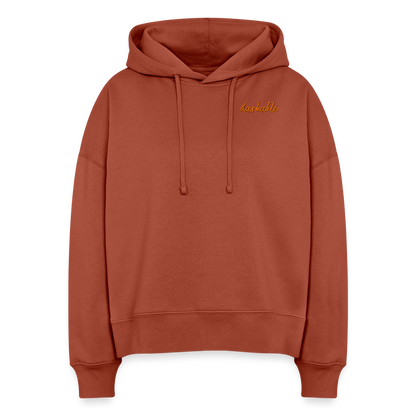 dashable Organic Hoodie - heritage brown