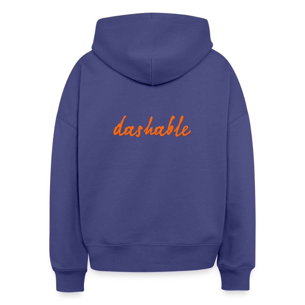dashable Organic Hoodie - king's blue