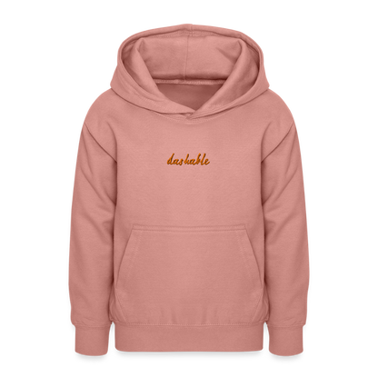 Teen Dashable Hoodie - dusky rose