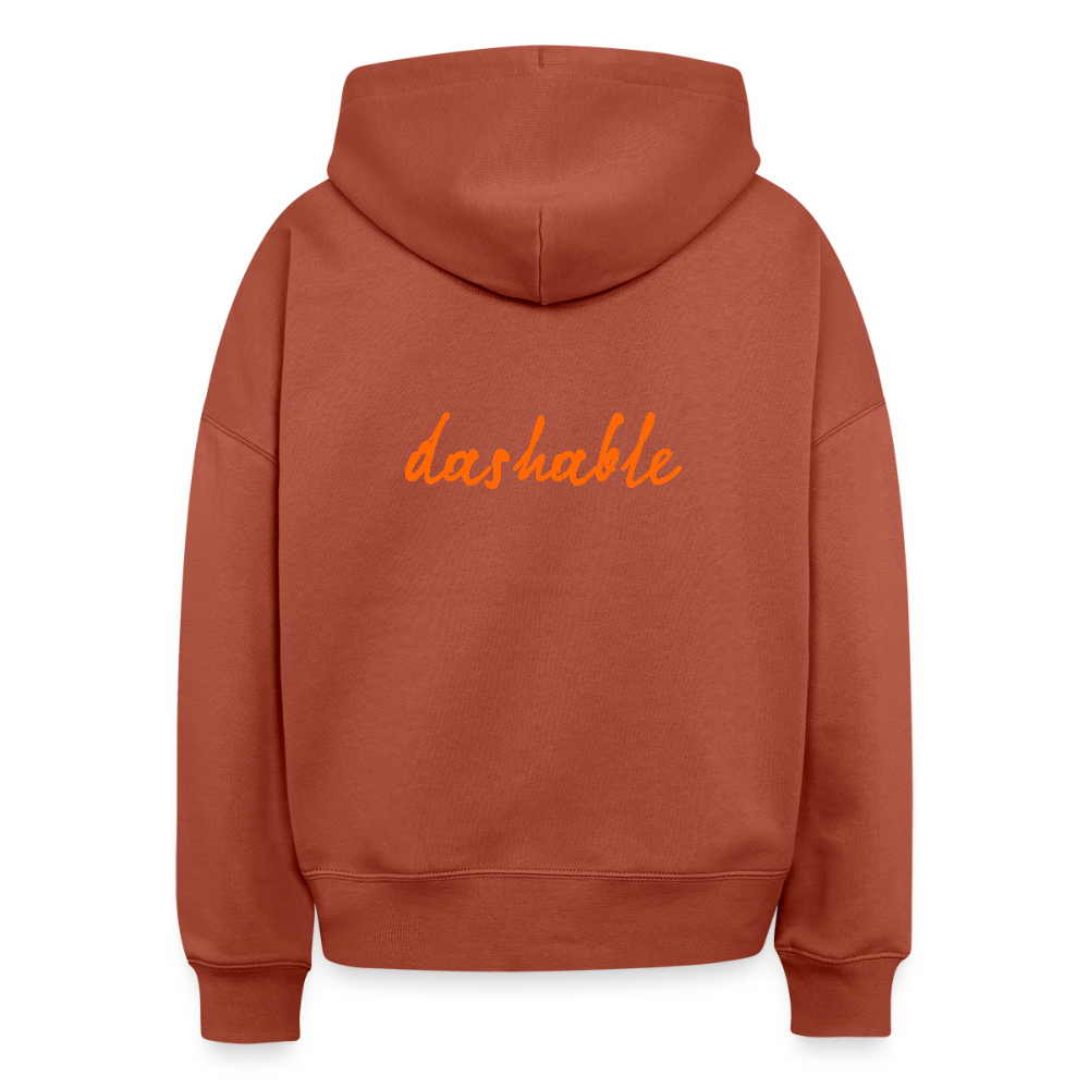 dashable Organic Hoodie - heritage brown