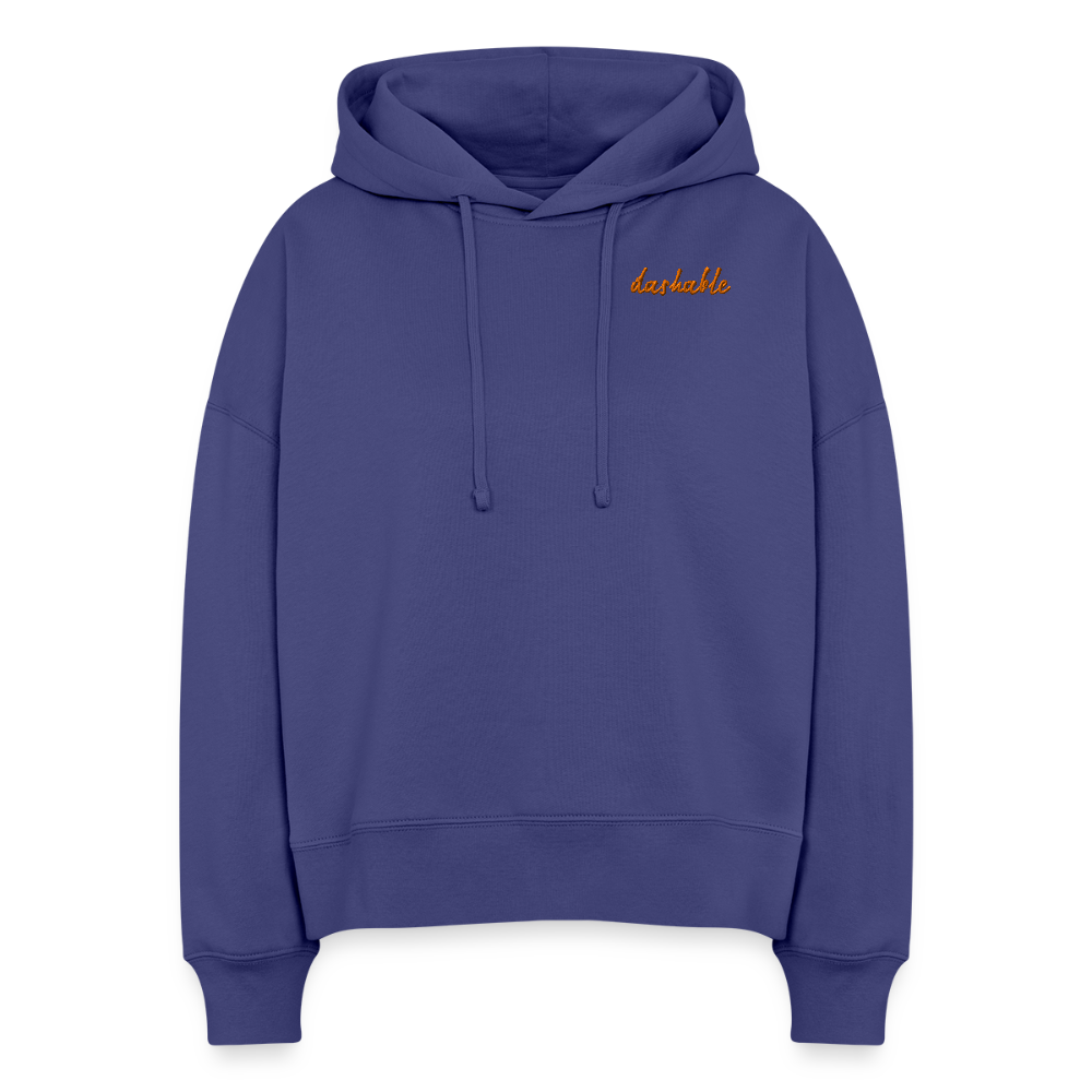 dashable Organic Hoodie - king's blue