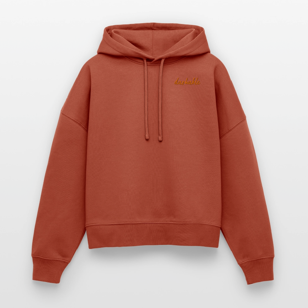 dashable Organic Hoodie - heritage brown