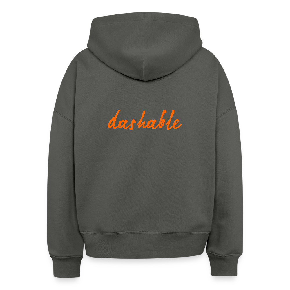 dashable Organic Hoodie - anthracite